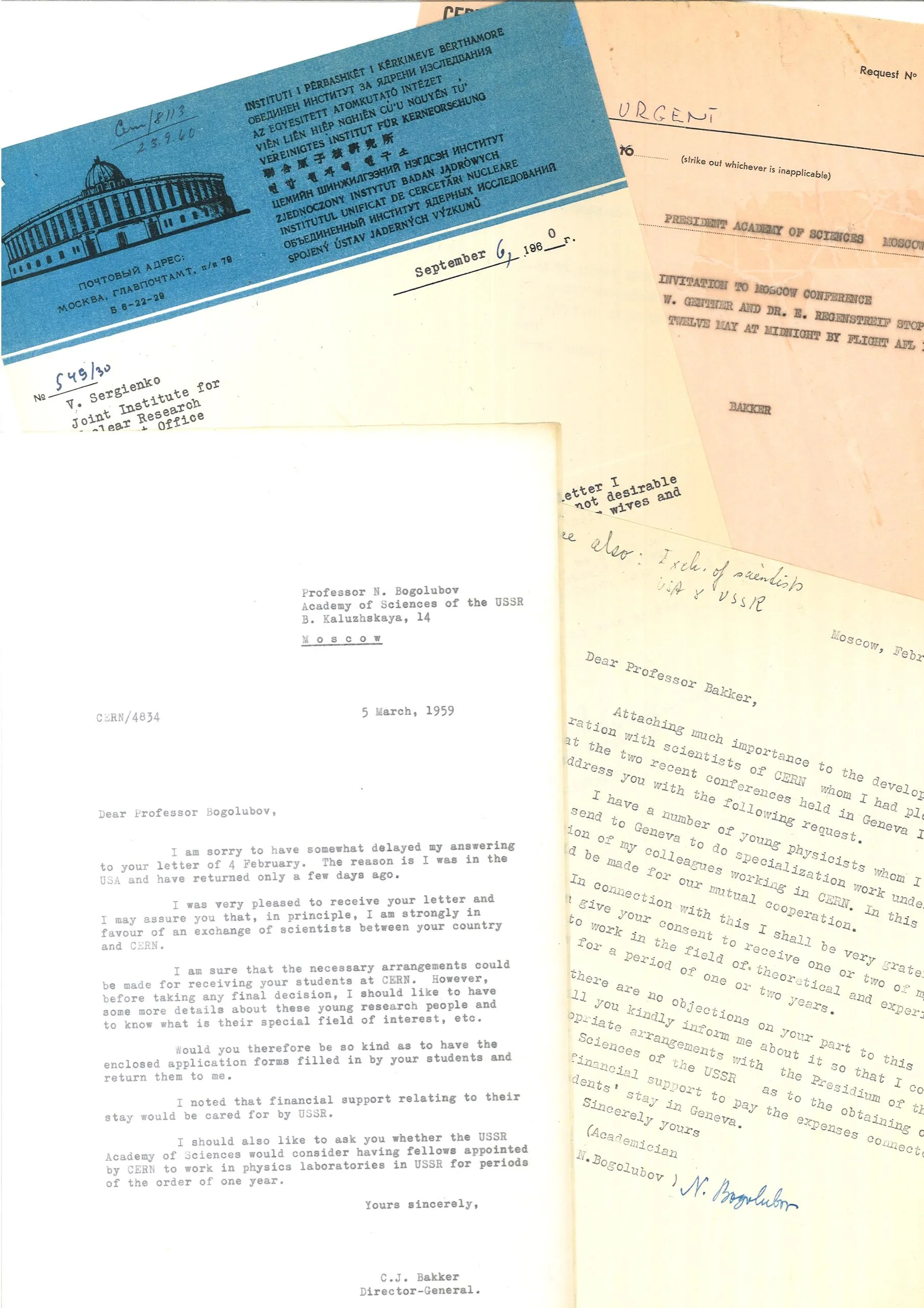 This month 60 years ago…